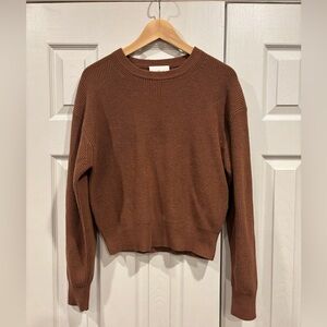 Wilfred Merino Wool Cotton Crew Neck Sweater